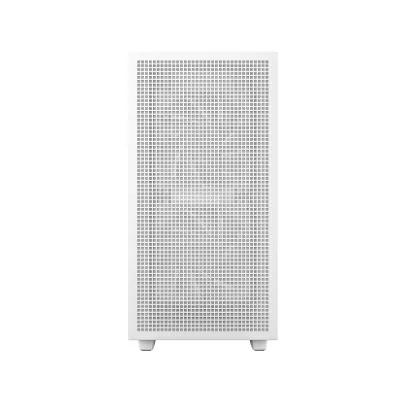 CARCASA DeepCool "CH360 WH", Mini Tower, ATX, fara sursa, 3xfan, USB 3.2 gen 1 x 1, USB 2.0 x 2, audio, PSU shroud,4 sloturi expansiune,iluminare ARGB,alb "R-CH360-WHAPE3-G-1" (timbru verde 0.24lei)