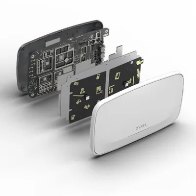 Router wireless ZYXEL WBE660S, WIFI 7, Tri-Band