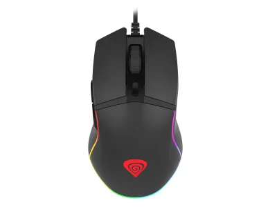 Mouse Genesis Krypton 220 6400 DPI negru "NMG-1770" (timbru verde 0.18 lei)