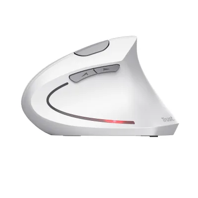MOUSE Trust VERTO WIRELESS ERGO MOUSE WHT "25132" (timbru verde 0.18 lei)