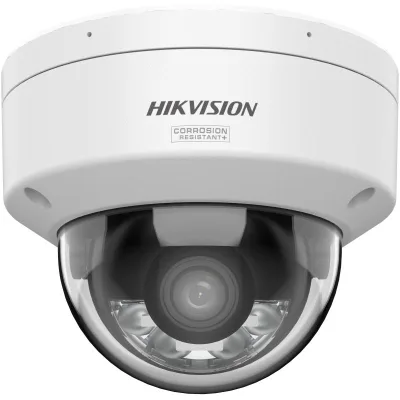 Camera de supraveghere IP Dome 4MP Hikvision DS-2CD2147G3-LIY(2.8MM), lentila fixa 2.8mm, iluminare min: Color: 0.0005 Lux @ (F1.0, AGC ON),0 Lux cu lumina alba: 40m, IR 40m, microfon incorporat, slot card de memorie: microSD/microSDHC/microSDXC maxim
