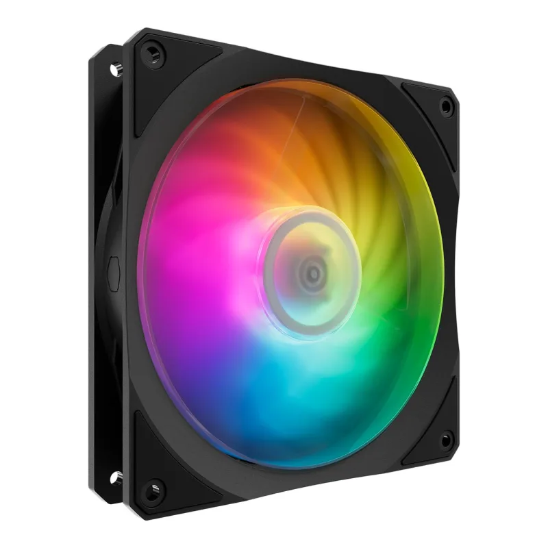 Ventilator Cooler Master "MOBIUS 140P ARGB"140mm, 1900 rpm, Lop Dynamic Bearing, 4-pin PWM, RGB, "MFZ-M4DN-19NP2-R1" (timbru verde 0.18 lei)