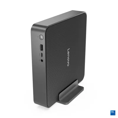 Desktop Consumer Lenovo IdeaCentre Mini 01IRH10R cu procesor Intel Intel Core i5 210H pana la 4.8 GHz, 8 GB DDR5, 512GB SSD, Intel Integrated Graphics, Fara OS, Gray, 2 ani Garantie
