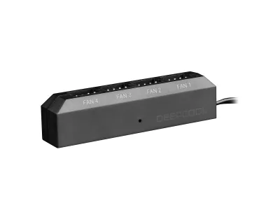 FAN HUB DEEPCOOL pt.  4 ventilatoare, control PWM, "FH-04" "DP-F04PWM-HUB"