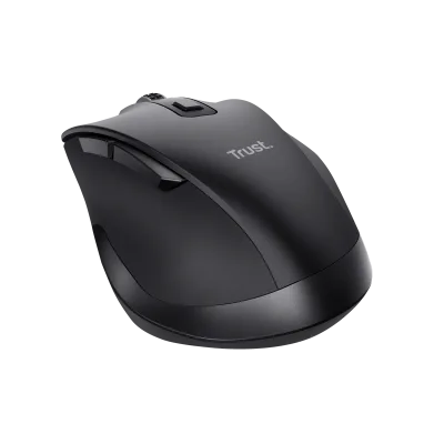 Mouse Wireless TRUST Fyda, 2400 dpi, Negru