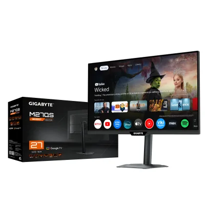 GIGABYTE M27QS Gaming Monitor "M27QS" (timbru verde 7 lei)