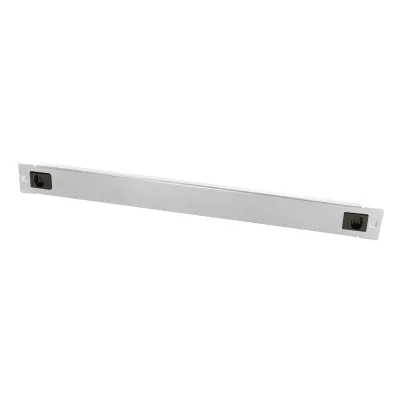 PANOU gestionare cabluri LOGILINK, tip masca orizontala, 19 inch, 1U, instalare fara unelte, gri, "PN105G"