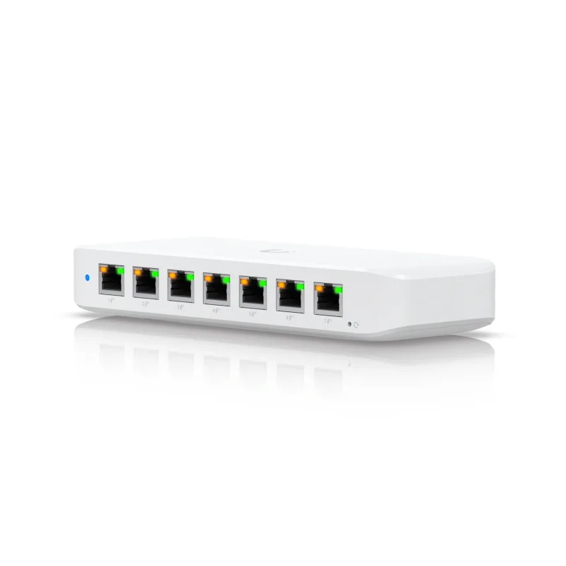 UBIQUITI USW-Ultra-60W-EU 8-port 1GBE PoE Switch "USW-ULTRA-60W-EU" (timbru verde 2 lei)
