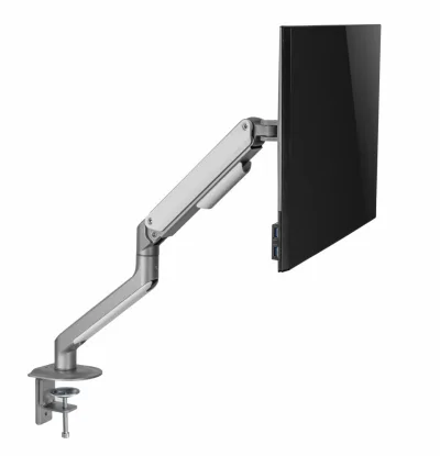 Suport monitor Serioux MM63-C012, compatibilitate  dimensiune ecran 17"-32", greutate maximă suportata: (per ecran): 2~9kg, VESA: 75x75, 100x100, inclinare: +55°~-55°, pivotare: +90°~-90°, rotația ecranului: + 180°~-180°, instalare: clemă, grommet