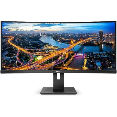 Monitor Consumer Philips 345B1C/00, 34", 3440 x 1440 pixeli, Black, 3 ani Garantie