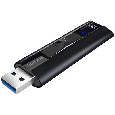 Memorie USB SanDisk Extreme Pro 128 GB, USB 3.1, Negru