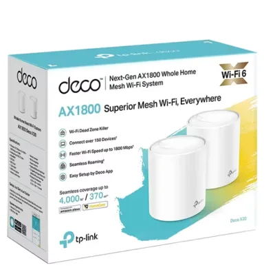 Router wireless TP-LINK AX1500 Whole Home Mesh Wi-Fi 6 System, WIFI 6, Mesh, Dual Band