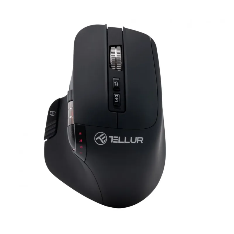 Mouse Gaming Wireless TELLUR Shade, 3200 dpi, Negru