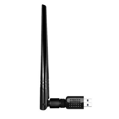 ADAPTOR RETEA D-LINK AC1300, extern wireless 2.4 GHz | 5 GHz, USB 3.0, port, antena externa 5 dBi x 1, "DWA-185" (timbru verde 0.18 lei)