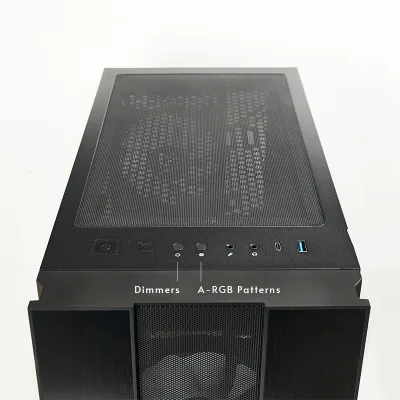 CARCASA Chieftec "HUNTER 2", Middle Tower,ATX fara sursa, sticla securizata,4xfan ARGB,USB 3.2 gen 1x1,USB Type-Cx1, ack 3.5mm,mesh pt. filtrare praf,HUB, fan ctr, "GS-02B-OP" (timbru verde 0.08 lei)