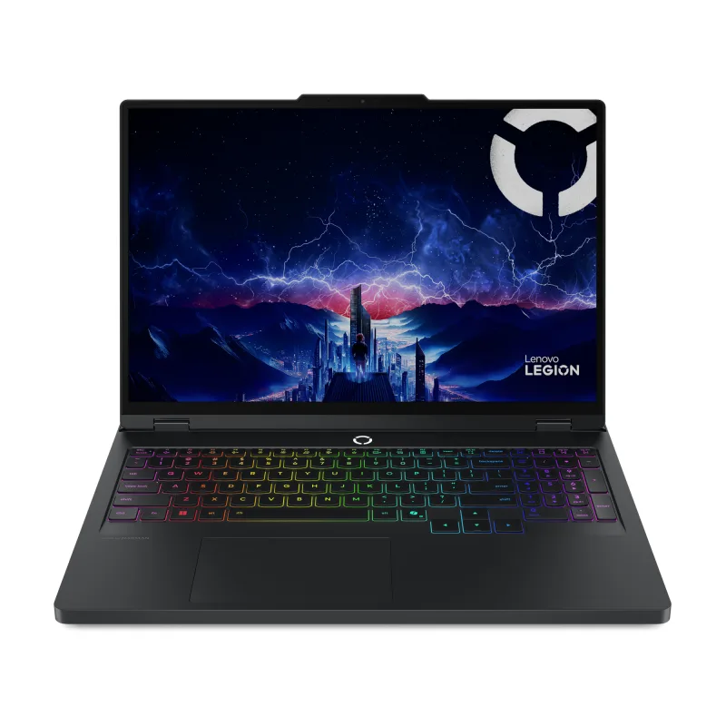 Gaming 16 Legion Pro 5 16IAX10, WQXGA OLED 165Hz G-Sync, Procesor Intelxxxx CoreTM Ultra 9 275HX, 32GB DDR5, 2x 1TB SSD, GeForce RTX 5070 8GB, No OS, Eclipse Black, 3Yr "83F30042RM" ((timbru verde 3.5 lei)