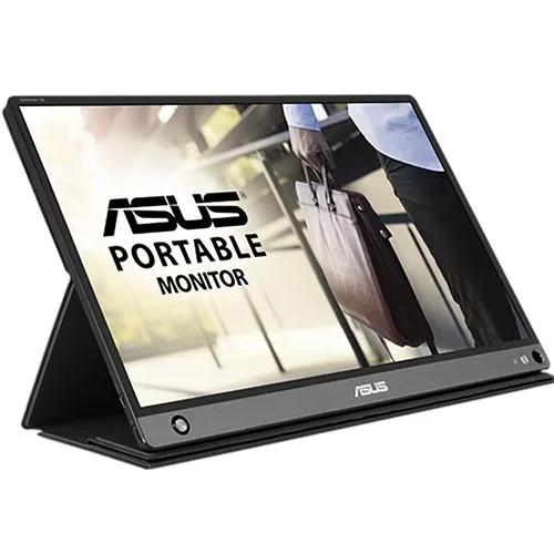Monitor Consumer ASUS MB16AHP, 15.6", 1920 x 1080 pixeli, Silver+Black, 3 ani Garantie