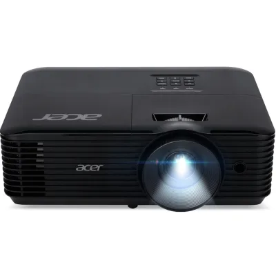 Videoproiector Acer X1228, XGA 1024* 768, up to WUXGA 1920*1200, 4.800 lumeni, 4:3/ 16:9, 20.000:1, diagonala maxima 300'', distanta maxima de proiectie 11.8 m, boxa 3W, lampa 5.000 ore/ 15.000 ore, 27 dB, 2.8 kg, D-sub, 2* HDMI, PC audio in/ out,
