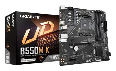 PLACA DE BAZA Gigabyte B550M K AM4 DDR4 "B550M K"