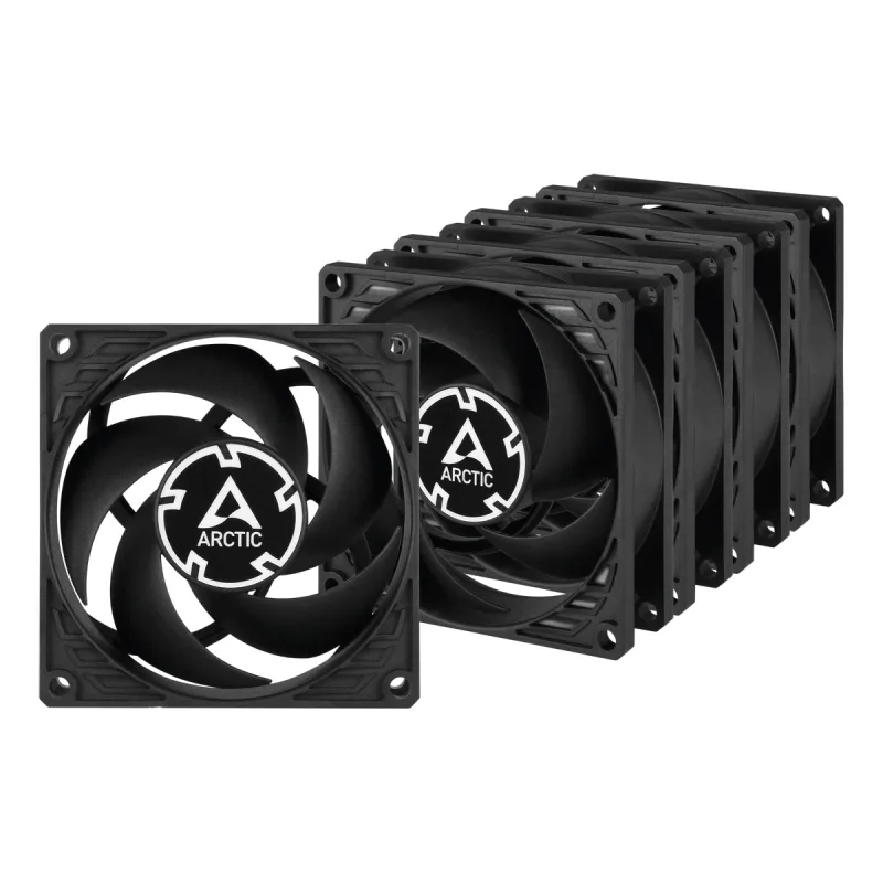 VENTILATOR ARCTIC PC, P8 PWM PST (Black) - 5 Pack,"ACFAN00154A"
