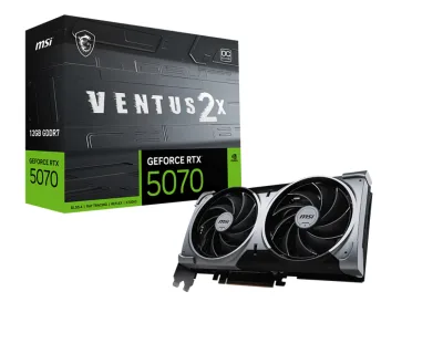 Placa video MSI RTX5070 Ventus 2X OC 12GB GDDR HDMI 3xDP "V532-003R"