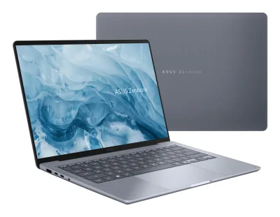 ASUS Zenbook 14 UX3480AA-U2196W Intel Core Ultra 7 355 14inch FHD 16GB 512GB SSD Charger NOT Included UMA W11H 3Y Arctic Blue"UX3480AA-U2196WN" (timbru verde 3.5 lei)