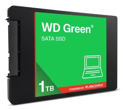 SSD WD Green 1TB SATA, 2.5", 7mm, Read: 545 MBps "WDS100T5G0A-00CPT0"