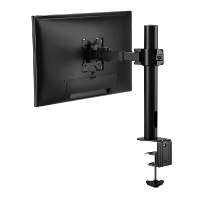 SUPORT de birou LOGILINK, pt 1 TV/monitor plat, diag. max 32 inch, rotatie, inclinare, verticala, max 9 Kg, negru, "BP0104"