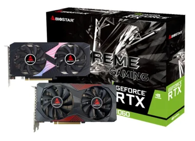 Placa video Biostar "GeForce RTX 3060-12GB", 12GB GDDR6, 192bit, PCI Express 4.0 x16, 3 x DisplayPort 1.4a, HDMI 2.1, racire activa 2 x fan, "VN3606RML9"