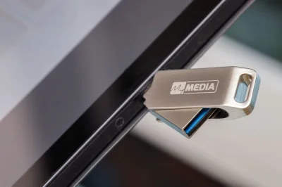 My Media Dual USB 3.2 Gen 1 /USB C Drive 128GB "69271" (timbru verde 0.03 lei)