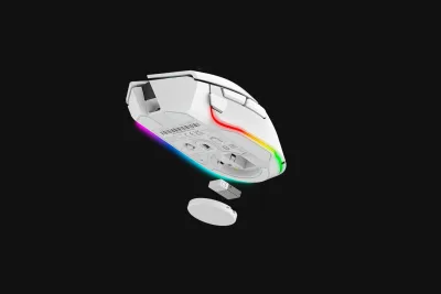 Mouse Gaming Razer Basilisk V3 Pro, 30000 dpi, alb
