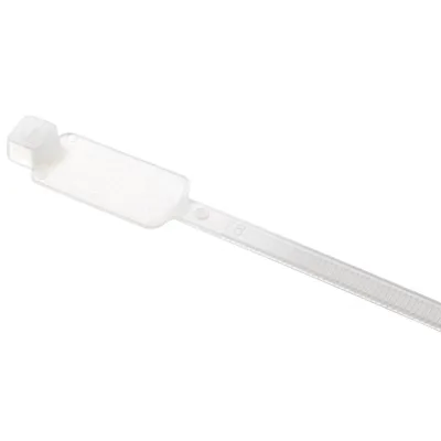 Brida plastic 2,5 x 200 eticheta (100 buc)- ELEMATIC, "52200-M"