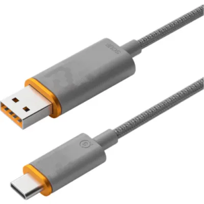 Cablu USB-C SCUF, 3.6m, Gri deschis
