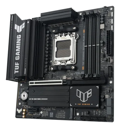 ASUS TUF GAMING B850M-PLUS II AM5 4xDDR5 mATX Pciex5 DP HDMI USB MB "TUF GAMING B850M-PLUS II"