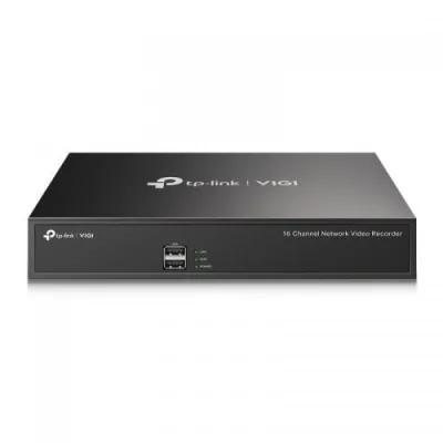 NVR TP-Link VIGI 16 canale 1016H; 8 MP,1 SATA Interface, max 16TB(neinclus), H.265+; ONVIF Detecții multiple: oameni, vehicule, zgomot, obiecte abandonate etc.
