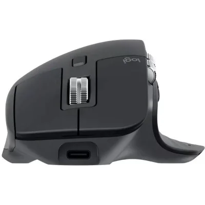 Mouse Wireless Logitech MX Master 3S, 8000 DPI, Gri