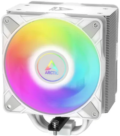 COOLER Arctic "Freezer 36 A-RGB (White) SI" - bulk, racire aer, HDT heatpipe, skt. Intel LGA 1700, AMD AM5/AM4, fan 120mm, LED ARGB, "AOCPU00014A" (timbru verde 0.8 lei)
