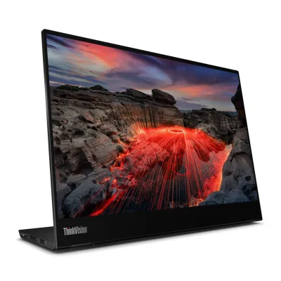 Monitor LED ThinkVision M14t G2 14" 2240 x 1400 16:10 4/6ms 60Hz Negru "63FDUAT6WL" (timbru verde 7 lei)