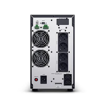 UPS CYBER POWER Online dubla conversie cu Sinusoida Pura, tower, 3000VA/2700W LCD PFC compatible, 2xIEC + 4xSchuko,  Green Power SNMP Slot, "OLS3000EA-DE" (timbru verde 40 lei)