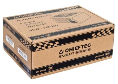 SURSA Chieftec Smart series 500 W, non-modulara, certificare 80 Plus - compatibila, ventilator 120 mm x 1, PCI-E 6+2 pin x 2, SATA x 6, "GPS-500A8" (timbru verde 2 lei)