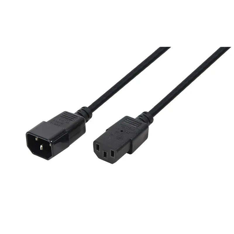 CABLU alimentare LOGILINK 1.8m, intrare C14, iesire C13, 10A, testat VDE, black, "CP091" (timbru verde 0.08 lei)