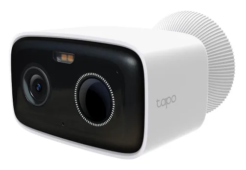 CAMERA IP Exterior TP-LINK, acumulator integrat 5200mAh pana la 180 zile autonomie, IP66, dist. IR 15 m, tip lentila fixa 3.16 mm, 2 Mpx, wireless 2.4Ghz, mic, plastic, slot SD card, "Tapo C400" (timbru verde 0.8 lei)