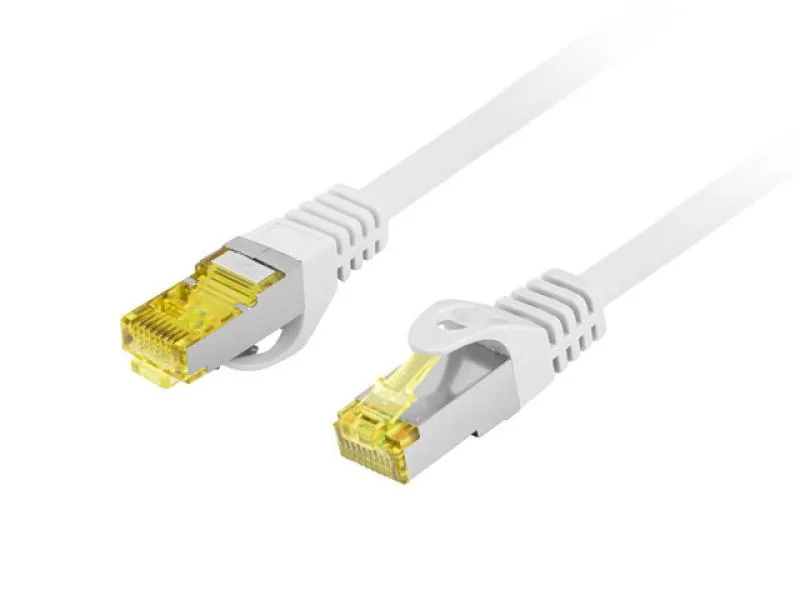 PATCHCORD CAT.6A S/FTP LSZH CU 0.25M GREY FLUKE PASSED LANBERG