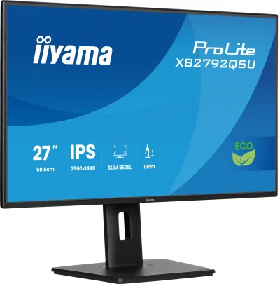 Iiyama ProLite XB2792QSU-B1 LED monitor 27" 1920x1080 Full HD (1080p) 120 Hz IPS 350 cd 1500, 3 ms HDMI DP speakers black "XB2792QSU-B1" (timbru verde 7 lei)