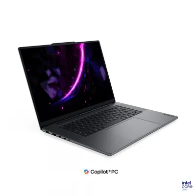 Laptop Consumer LENOVO Yoga Pro 9 16IPH11, cu procesor Intel Core Ultra 7 356H, 16'' OLED, 32 GB LPDDR5x, 1 TB, nVidia GeForce RTX 5060, 8GB GDDR7, Windows 11 Pro, 3 ani Garantie