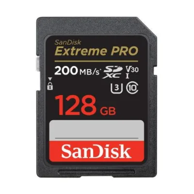 MEMORII. SD CARD Sandisk 128GB CL10 SDSDXXD-128G-GN4IN, "SDSDXXD-128G-GN4IN" (timbru verde 0.03 lei)