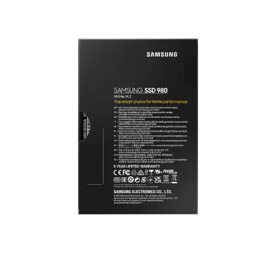 SSD SAMSUNG, 980, 500GB, M.2, PCIe Gen3.0 x4, V-Nand 3bit MLC, R/W: 3100 MB/s/2600 MB/s "MZ-V8V500BW"
