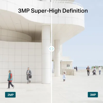 "TP-Link Camera IR de supraveghere Bullet pentru exterior VIGIC330I(4MM), Senzor imagine: CMOS 1/2.8"", Lentila 4mm, F2.0,Weatherproof: IP67, Infrarosu: 30m, Detectare: 65m, Observare: 27m, Recunoastere: 13m, Identificare: 7m, Unghi vizualizare: