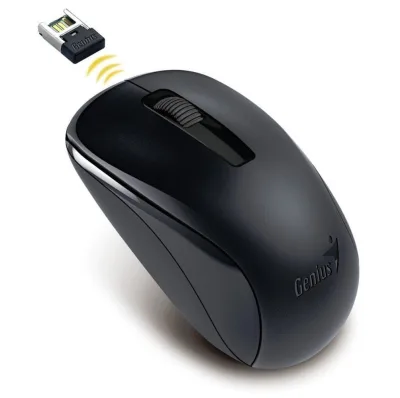 Mouse Wireless Genius NX-7005, 1200 - 1400 dpi, Negru