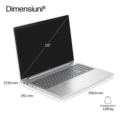 NB PROBOOK 4 G2I AI C5-320 16"/16/512GB DOS DW7A3ET HP"DW7A3ET" (timbru verde 3.5 lei)